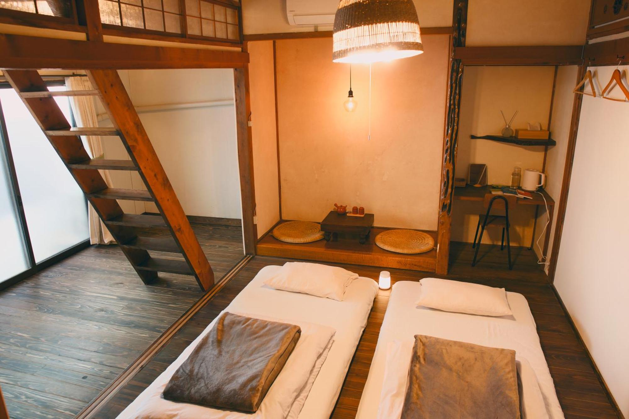宿たぬきのねどこ Guesthouse Tanuki Tokoname Buitenkant foto